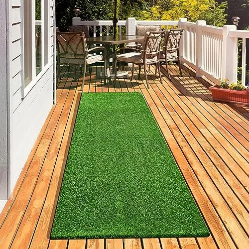 Artificial Grass - High Density Realistic Grass Carpet 40 mm Dense ( 3.3 ft Width)