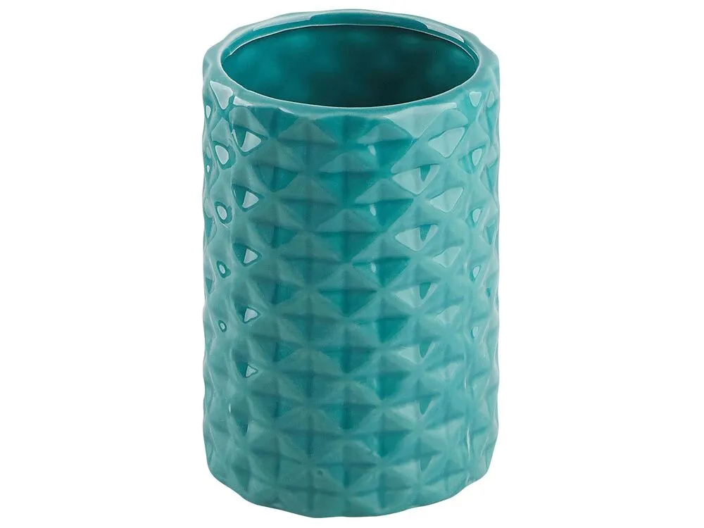 Badkamerset set van 4 keramiek bleu piscine GUATIRE