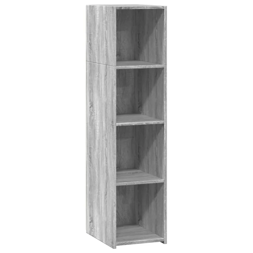 Buffet bahut commode armoire meuble de rangement organisateur cuisine salle de séjour salon sonoma 30 x 41 x 124 cm bois d...