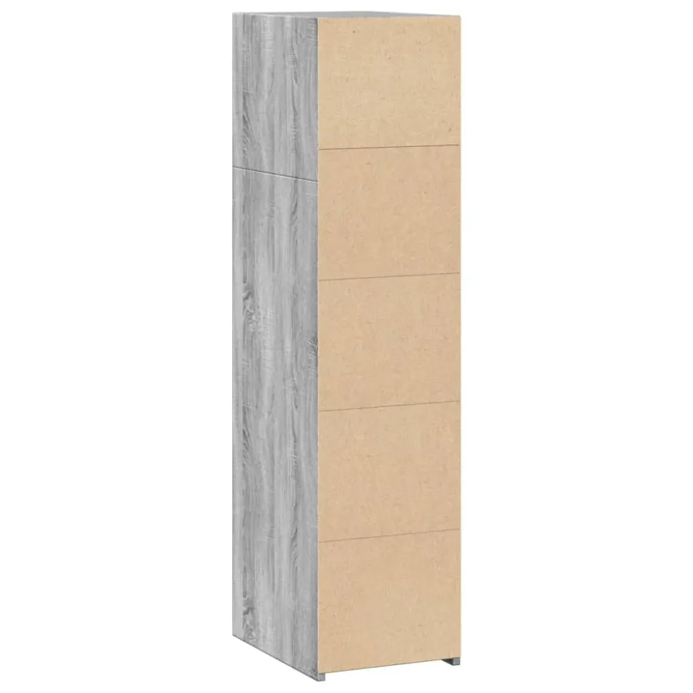 Buffet bahut commode armoire meuble de rangement organisateur cuisine salle de séjour salon sonoma 30 x 41 x 124 cm bois d...