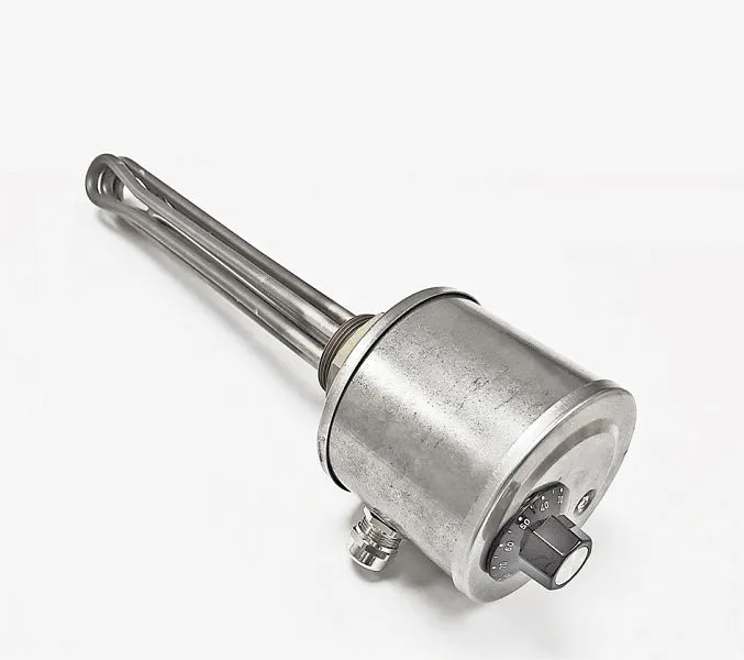 Chauffage à visser Schultze G1 1/2 V2A / V4A régulateur 30-80°C / STB 100°C 30kW ET 270mm EHK G112ABE3 choisir à bas prix