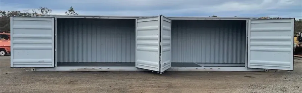 Conteneur maritime High Cube de 40 pieds avec 4 portes latérales