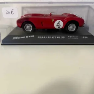 Ferrari 375 Plus rouge numéro 4 - 24 heures du Mans de 1954