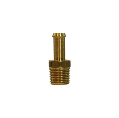 1/4 Hose Barb x 1/4 Male NPTF Fuel Hose Barb To Male Pipe Adapter 32377