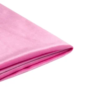 Housse de cadre de lit aisé en velours rose fuchsia 90 x 200 cm pour les lits FITOU