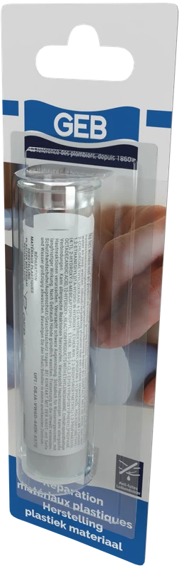 Mastic GEB distinctif réparation pour plastiques 82mm