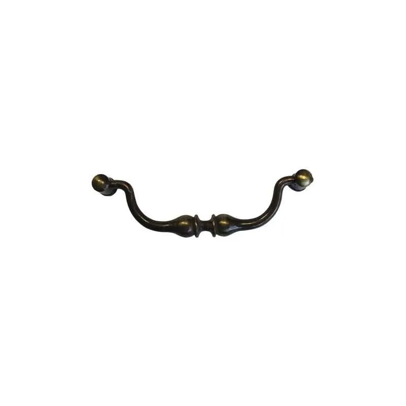 Poignée rustique zamak bronzé 160469ABR