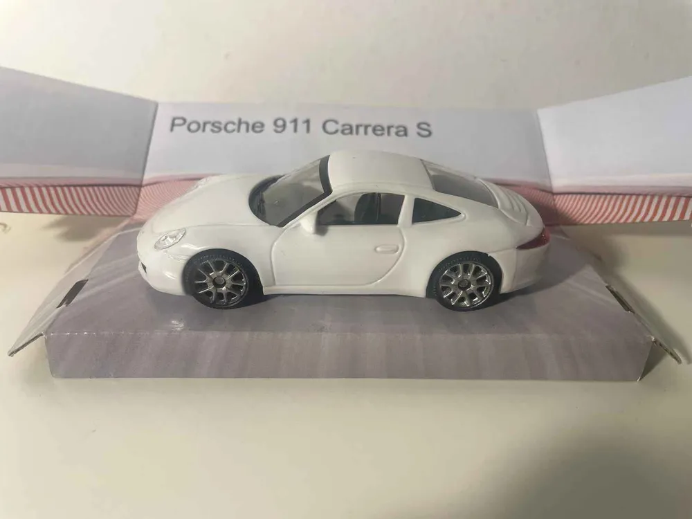 Porsche 911 Carréra S blanche - Mondo Motors avec notice de montage
