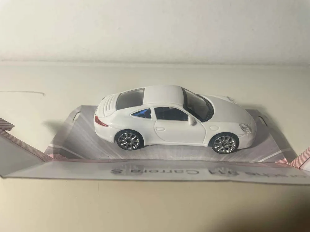 Porsche 911 Carréra S blanche - Mondo Motors avec notice de montage