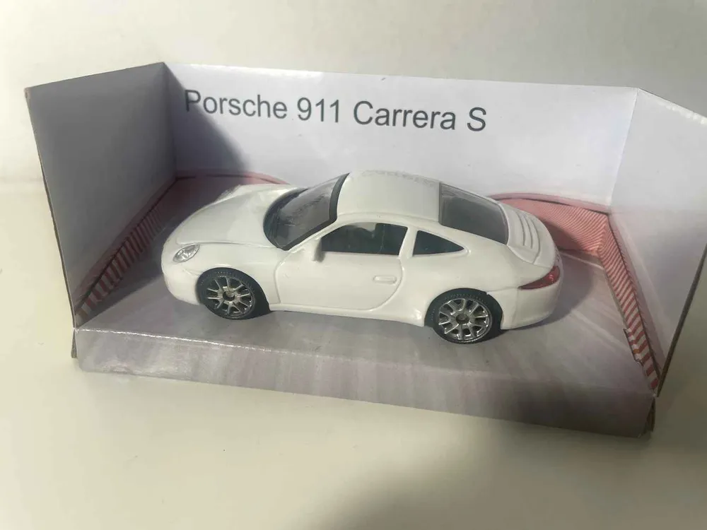 Porsche 911 Carréra S blanche - Mondo Motors avec notice de montage