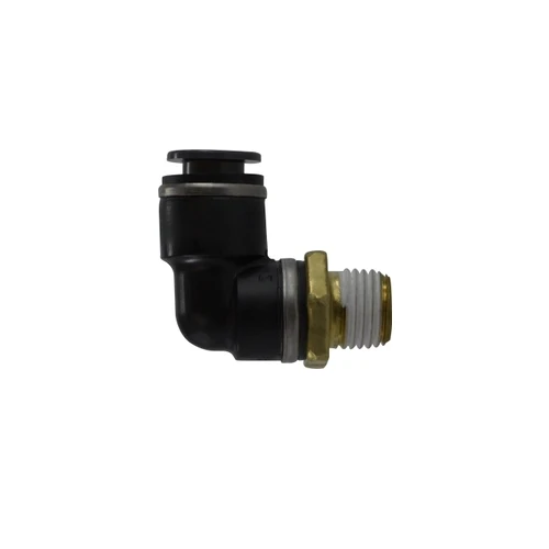 3/8" Push-to-Connect X 3/8" Male NPT D.o.t. Elbow Composite Laiton Fittings 690606SC