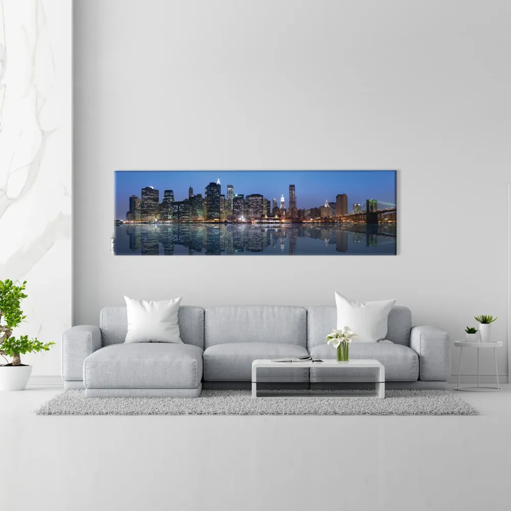 Radiateur design ligne TermoCrea Modèle 'New York' cm 36x180 à plaque horizontale entraxe mm 50