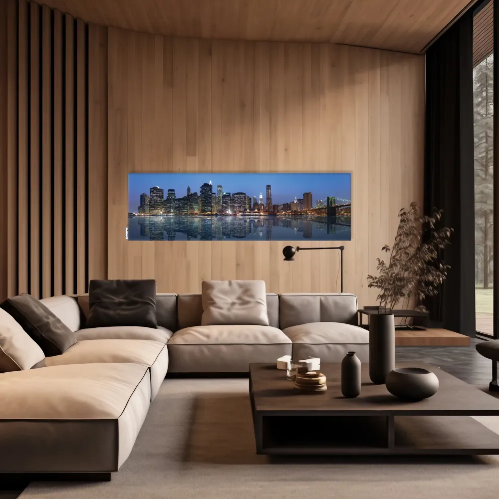 Radiateur design ligne TermoCrea Modèle 'New York' cm 36x180 à plaque horizontale entraxe mm 50