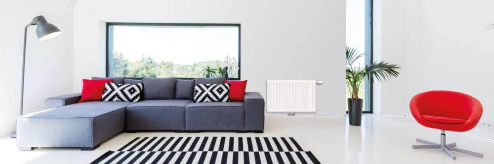 Radiateur eau chaude T6 3010 22VM 400x800 Dt50°C 1086W Réf. 22VM400 0800 / F1H2204008010B00 FINIMETAL