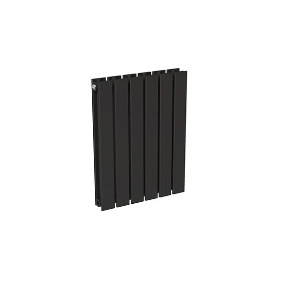 Radiateur horizontal jumeau noir NYTIA