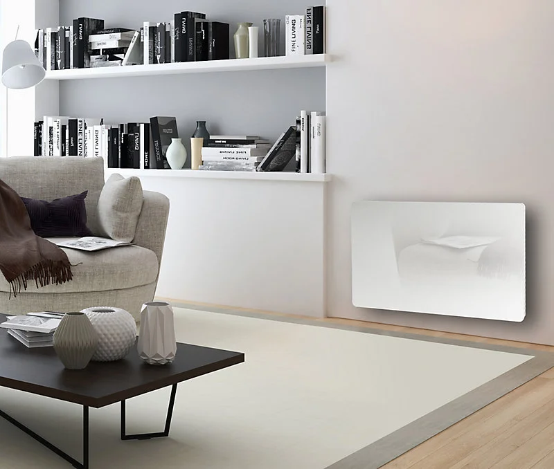 Radiateur électrique céramique Carrera Ray Klaas blanc 1500W