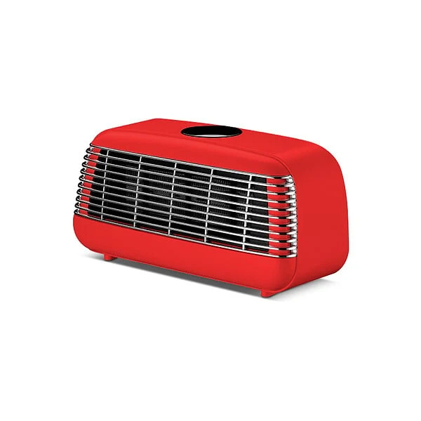 Radiateur soufflant Fifty électronique - Céramique - Rouge - 1500W
