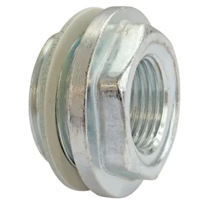 Réduction en laiton nickelé droit pour radiateur Mâle 26/34 - Femelle 15/21 Somatherm you