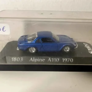 Renault Alpine A110 bleue de 1970 (Solido N°1803)