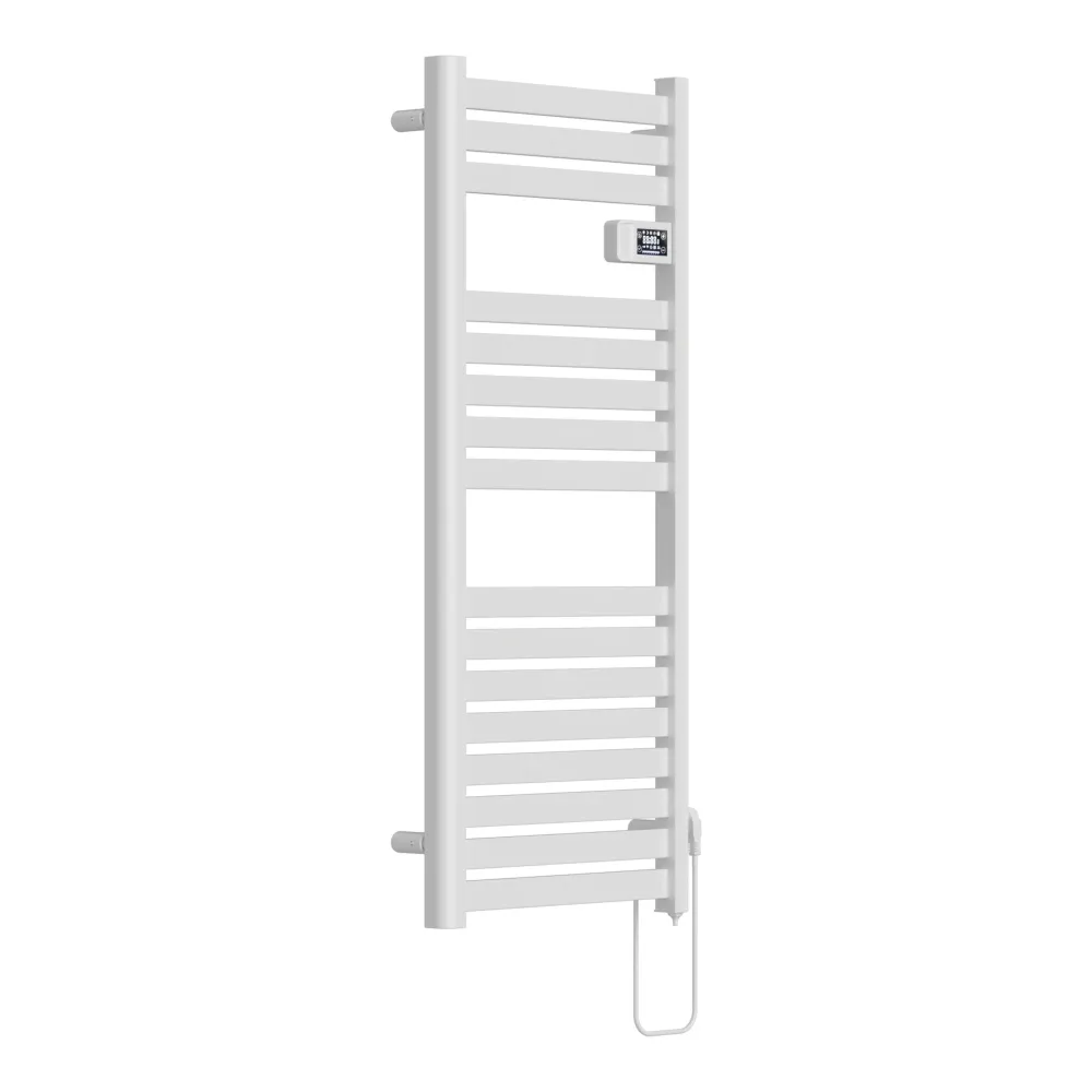 Sèche-serviettes électrique avec radiateur 120 x 50 cm 500 watts blanc 03_0010754