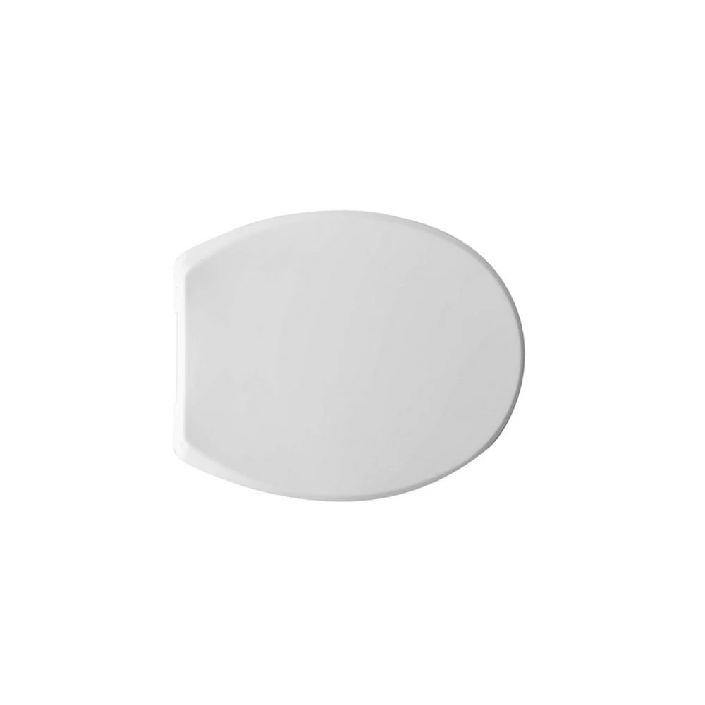 Siège WC universel Ischia thermoplastique en résine incassable avec charnière Uniblock
