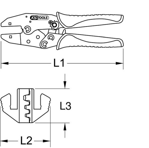 KS Tools jeu de pinces pour colliers de serrage de voiture 4 pièces 115.1104 obtenir à bas prix