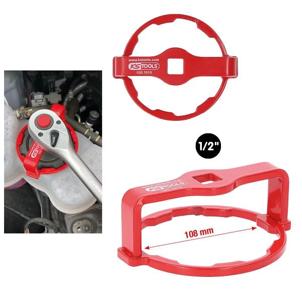 KS Tools Outil de déverrouillage de bouchon de radiateur pour VAG 150.1919 commander à bas prix