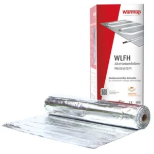 Warmup WLHF-140/1120-8 réseau de chauffage en aluminium 1120 watts stratifié 80 m² ruban adhésif en aluminium DEWLFH-140/1...