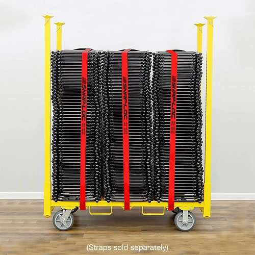 4 Wheel Chair Table Storage Cart Oversized Uniforme Rubber Caster Wheels SLV3000SCY