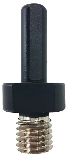 Adaptateur de carottage ELMAG DiaProfi triangulaire sur M14 à employer avec mandrin de perçage kit libre-service 62321 cho...