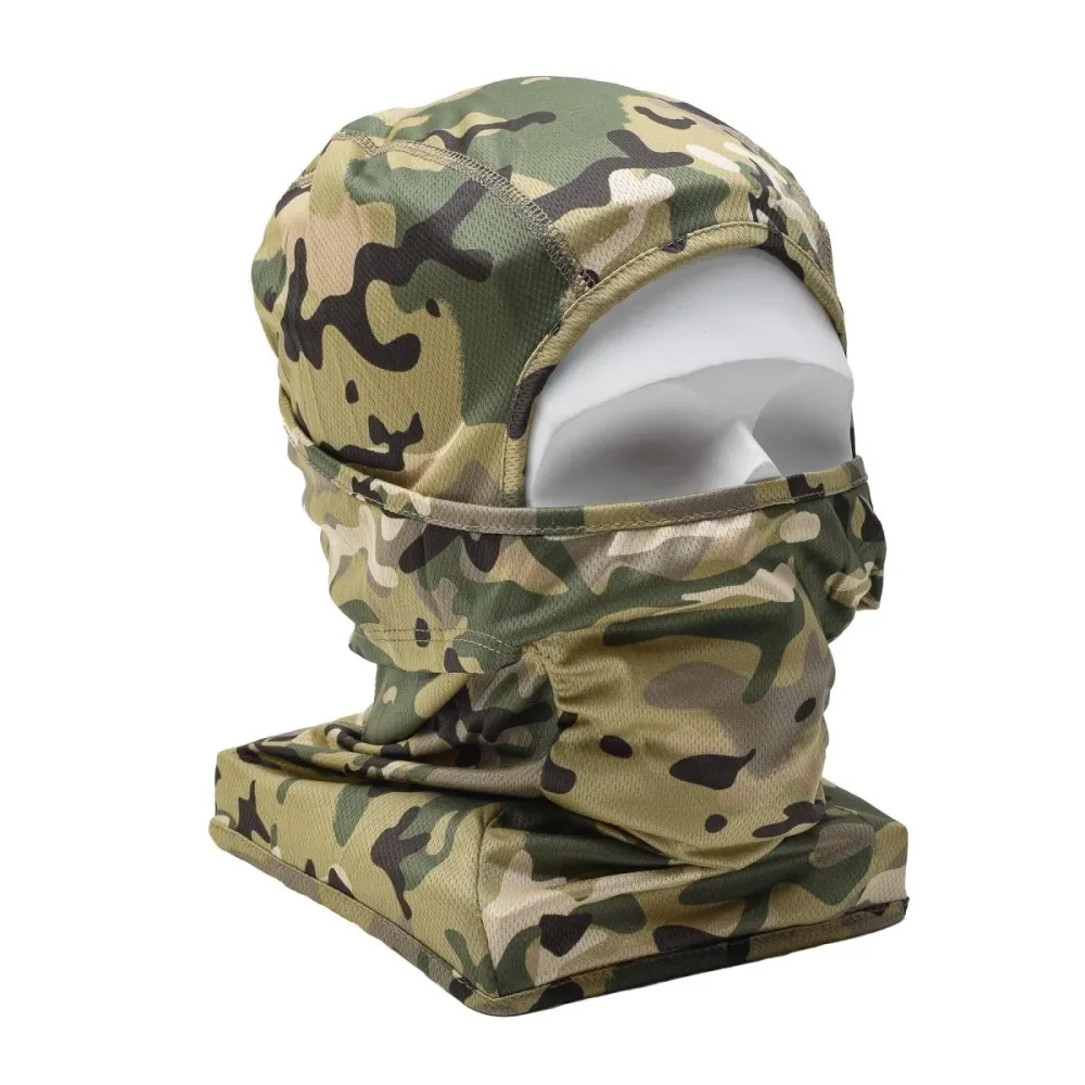 Cagoule de combat tactique légère de marque MFH Mission Operation Camo NEUF