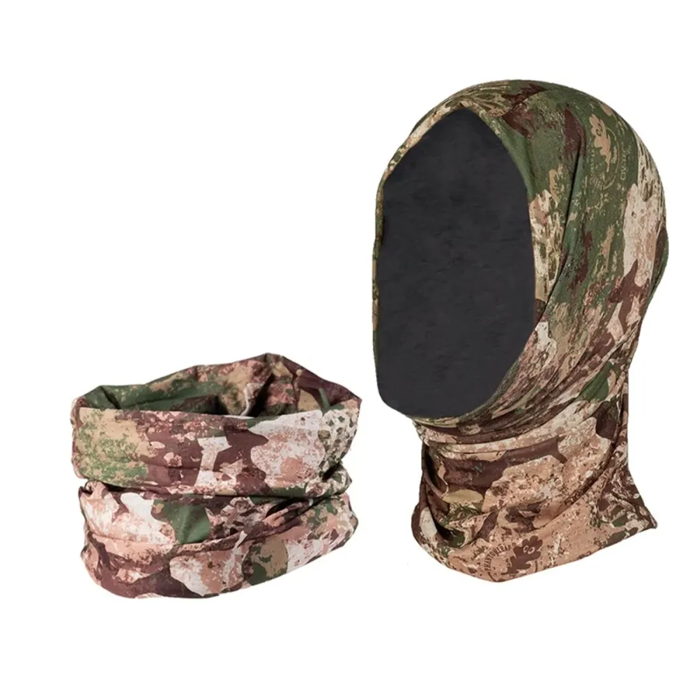Cagoule de style militaire MIL-TEC, masque facial camouflage chasse fin unisexe