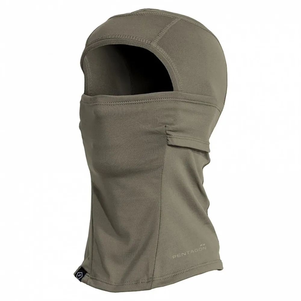 Cagoule tactique PENTAGON Apokripsis pour l'hiver, masque facial exhaustif chaud