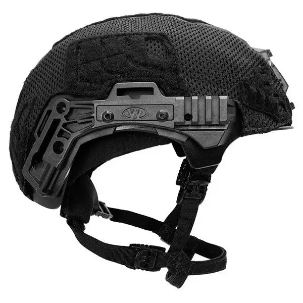 Couvre-casque EXFIL EN CARBONE + LTP RAIL 3.0 HELM COVER, noir