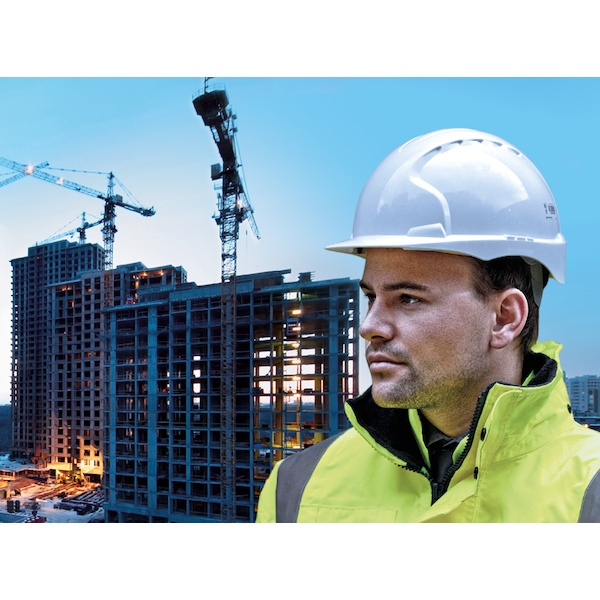 Casque de protection EVO2® ventilé - blanc - JSP pour Motoneige