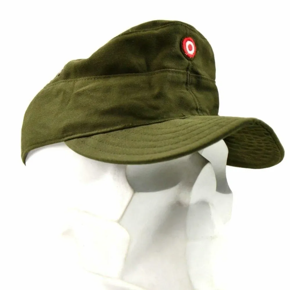 Casquette de combat garanti des troupes excédentaires militaires autrichiennes olive OD Austria en Polyester renforcé