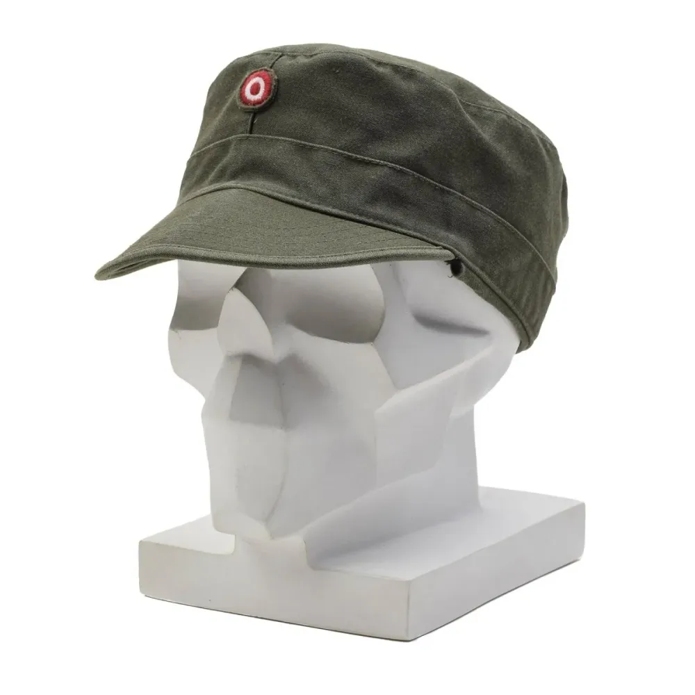Casquette militaire autrichienne originale, légère, pliable, avec rabats d'oreilles, chapeau tactique OD Certifié CE