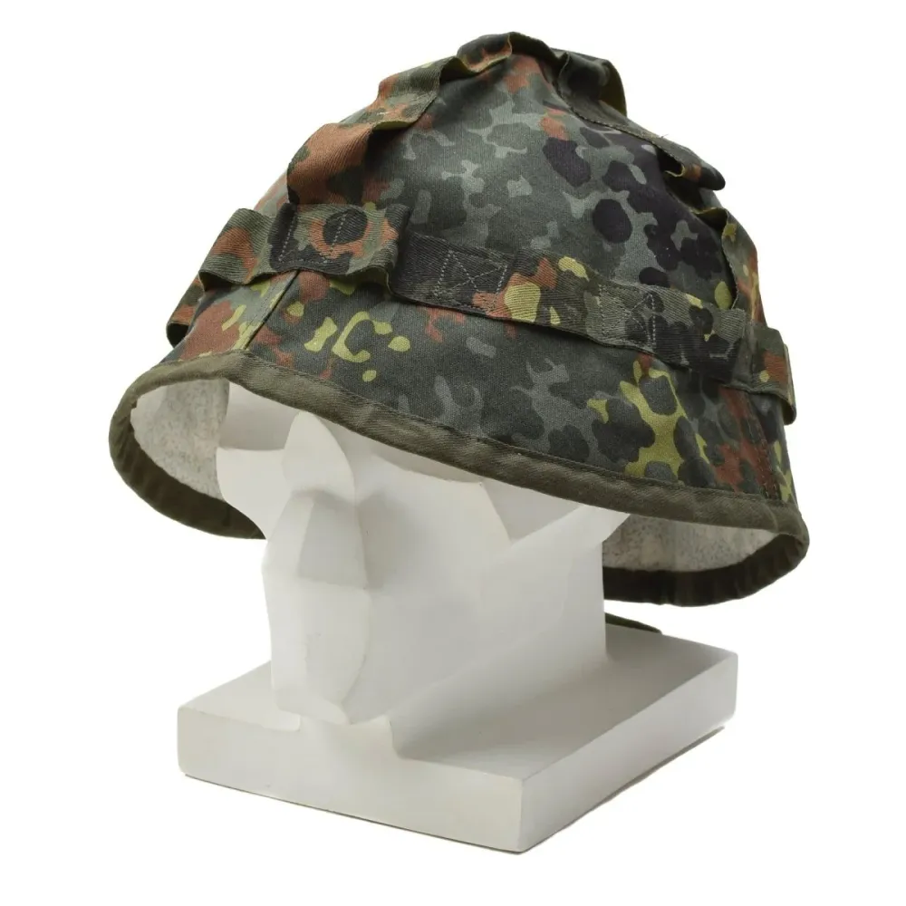 Couvre-casque militaire allemand d'origine flecktarn camouflage déguisement militaire NEUF | Livraison Rapide