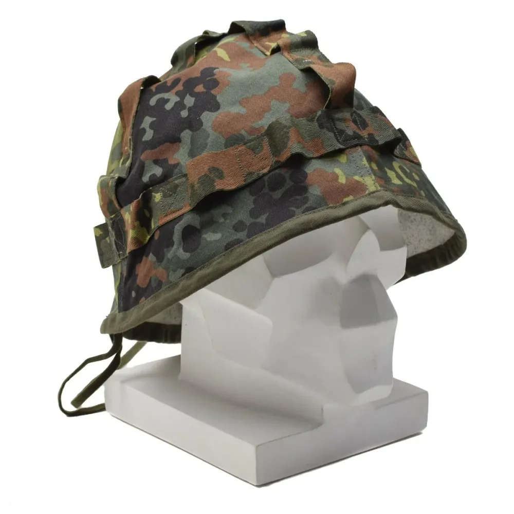 Couvre-casque militaire allemand d'origine flecktarn camouflage déguisement militaire NEUF | Livraison Rapide