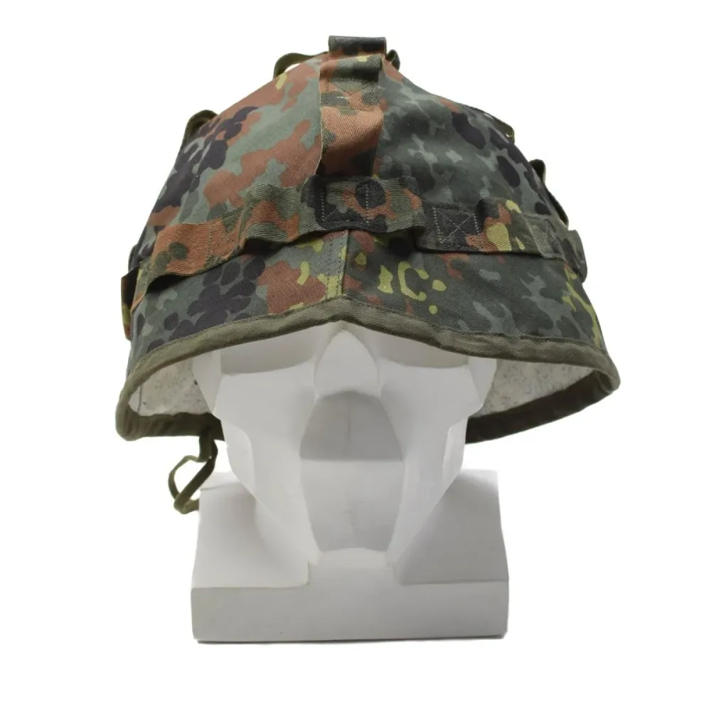 Couvre-casque militaire allemand d'origine flecktarn camouflage déguisement militaire NEUF | Livraison Rapide