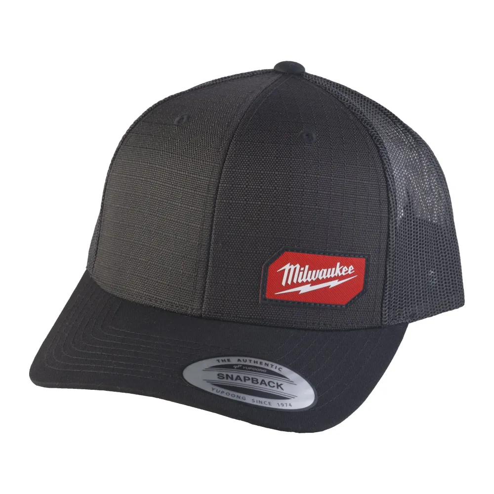 Milwaukee Snapback Trucker Cap - Noir Certifié CE
