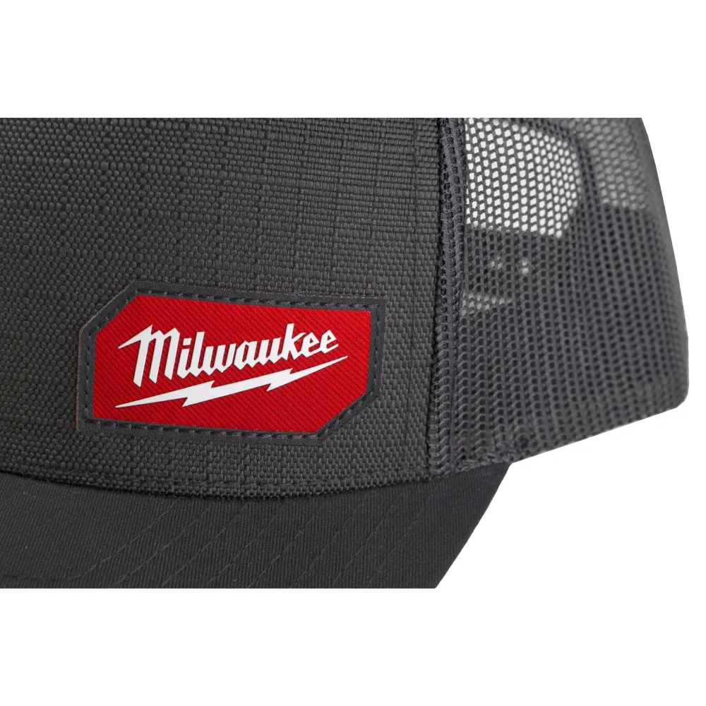 Milwaukee Snapback Trucker Cap - Noir Certifié CE