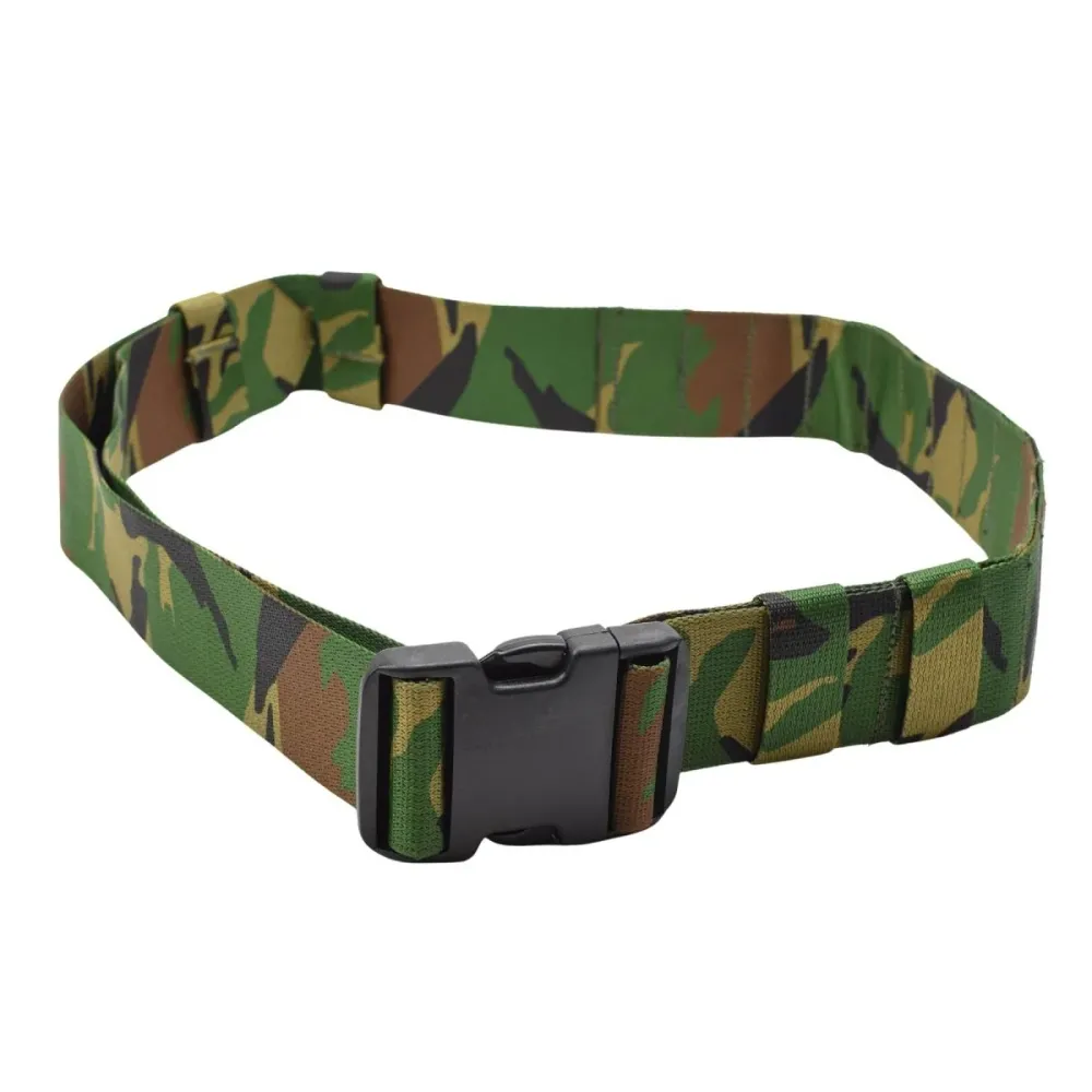 Ceinture tactique DPM militaire néerlandaise originale avec boucle en plastique réglable NEUF Coffre rigide 45L