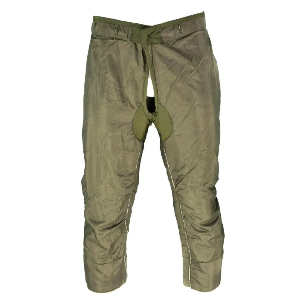Doublure de pantalon matelassée d'origine de l'armée américaine M65 M 1951 doublure thermique chauffe-couette 3/4 avec Rev...