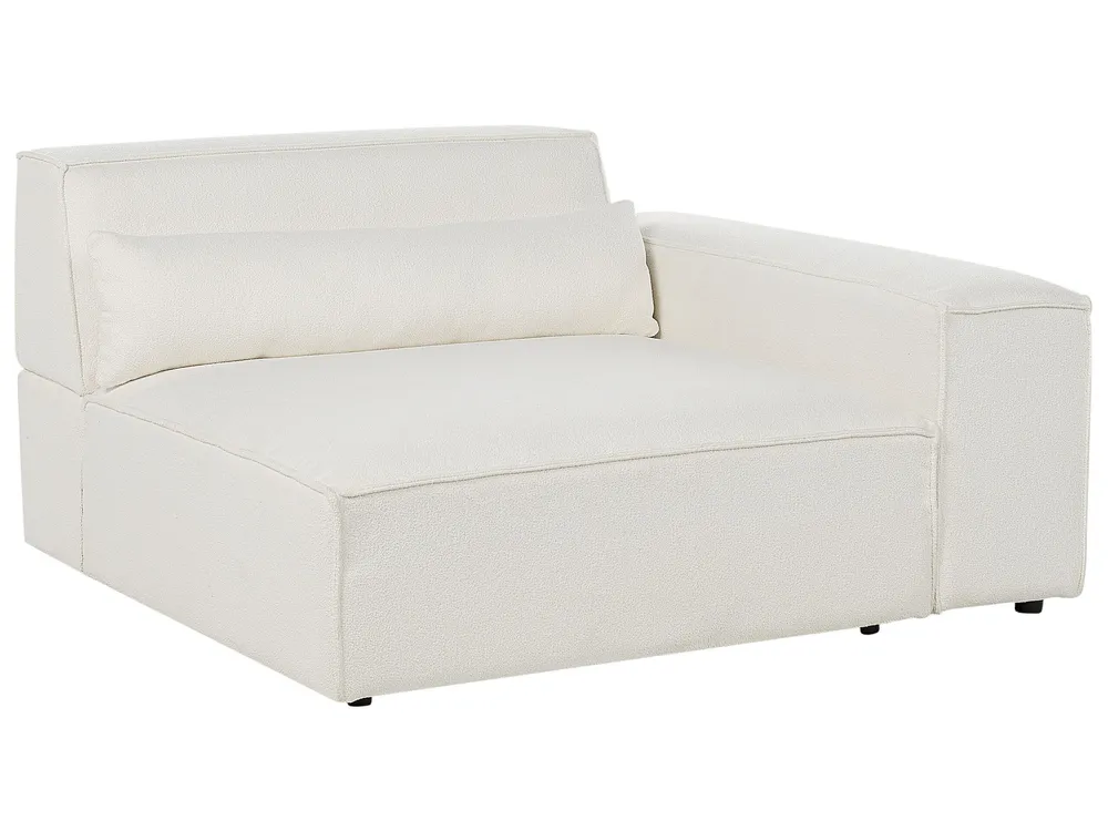Left Hand Boucle Corner Seat Blanc pur HELLNAR
