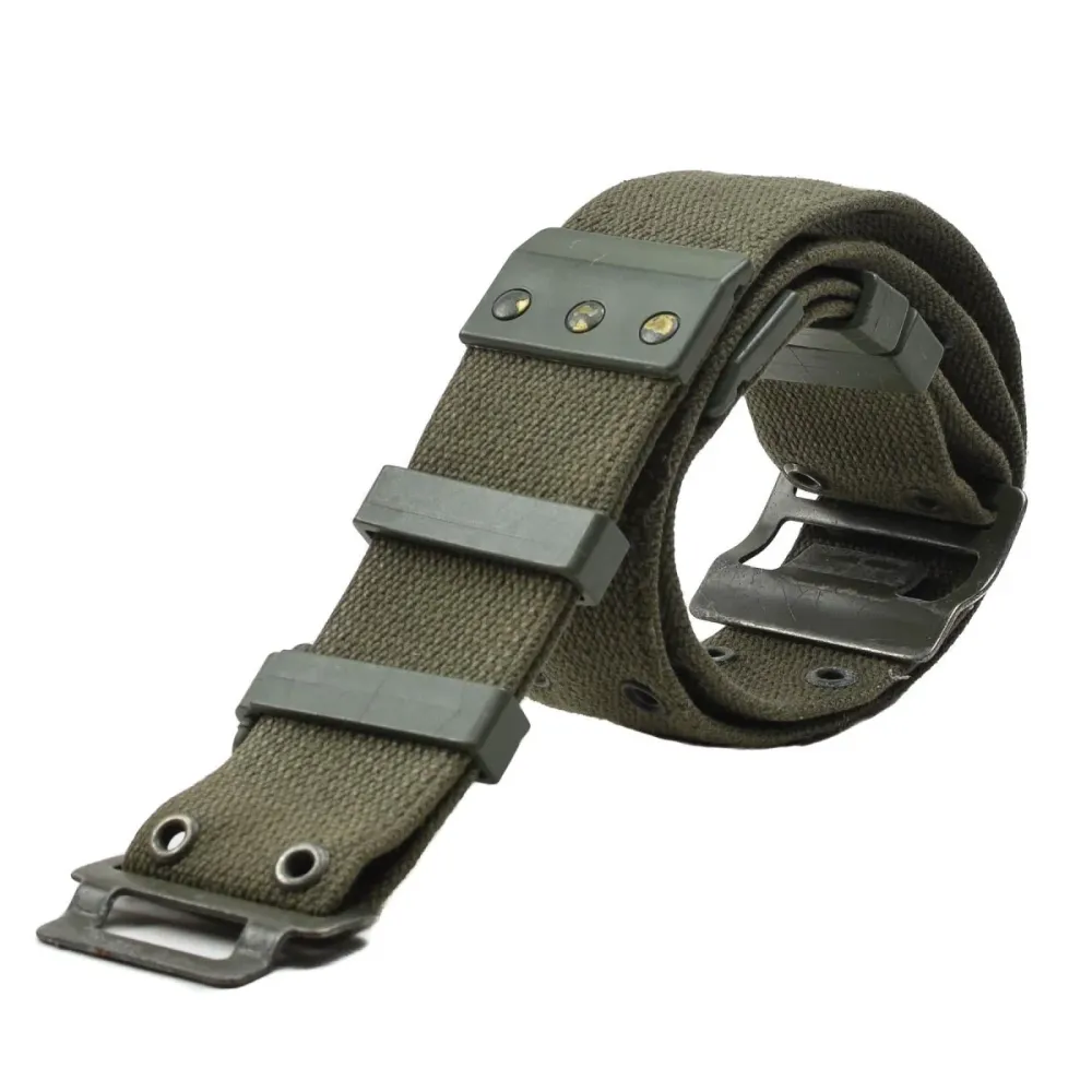 Protection pare-brise Ceinture en toile originale de l'armée française Famas Olive OD ceinture en toile France Military