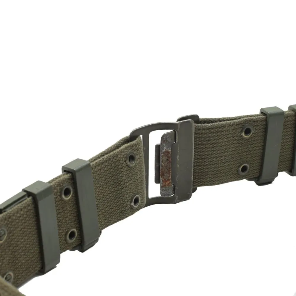 Protection pare-brise Ceinture en toile originale de l'armée française Famas Olive OD ceinture en toile France Military