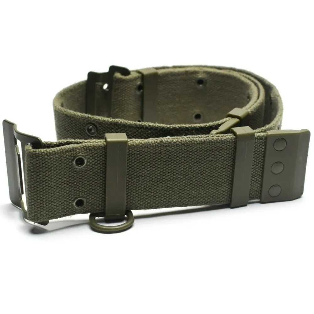 Protection pare-brise Ceinture en toile originale de l'armée française Famas Olive OD ceinture en toile France Military