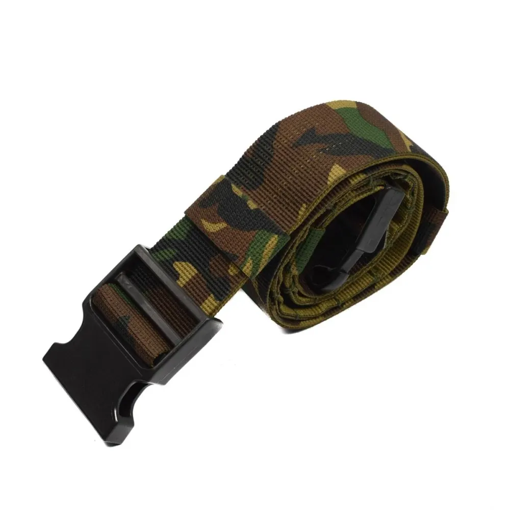 Protection thermique Ceinture tactique originale des troupes de campagne de l'armée néerlandaise en sangle militaire Woodl...