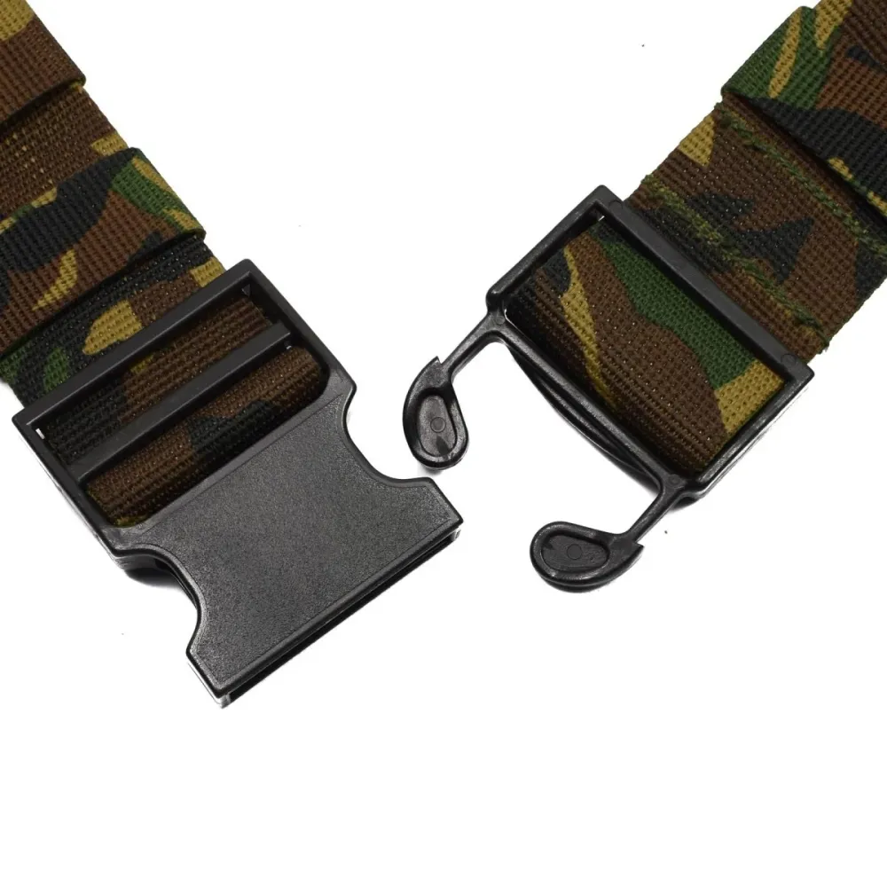 Protection thermique Ceinture tactique originale des troupes de campagne de l'armée néerlandaise en sangle militaire Woodl...